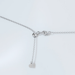 2.00 CTW Floating Heart Shape Lab Grown Diamond Solitaire Pendant Necklace F/G VS1 AGI Certified in 14K White or Yellow Gold