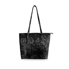 Floral Tote W/Crossbody