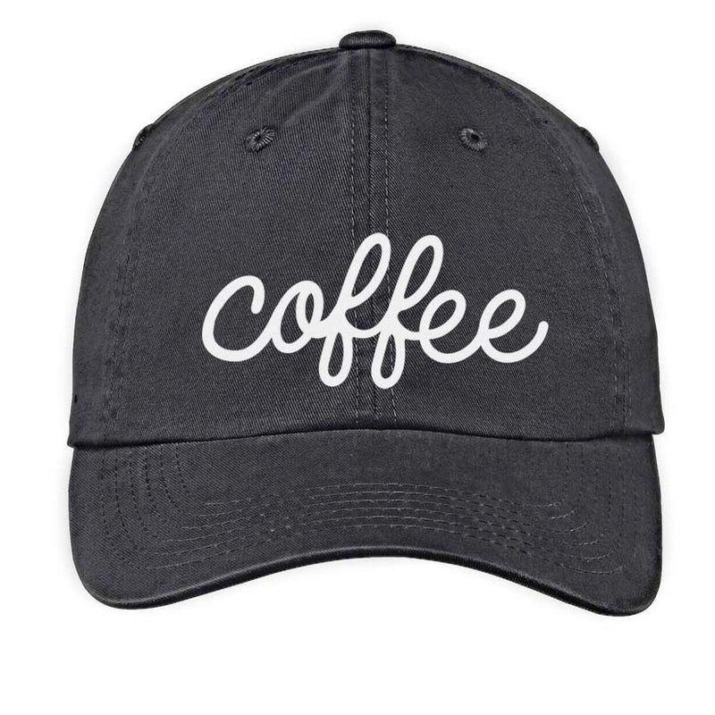 Coffee Cursive Baseball Cap